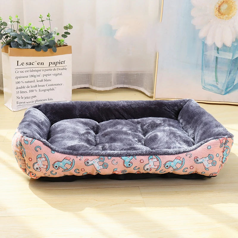 Give your pet warm comfort with this Winter Pet Bed Sofa Mat. Soft, cozy, and perfect for small to large pets, it offers a secure resting space for dogs and cats, keeping them relaxed, snug, and happy through every season.