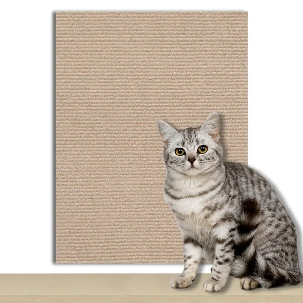 Let your cat scratch naturally while protecting your sofa and walls. PLOVG is a self-adhesive, trimmable DIY scratch protector that supports healthy claw sharpening and keeps your home calm, clean and damage-free.