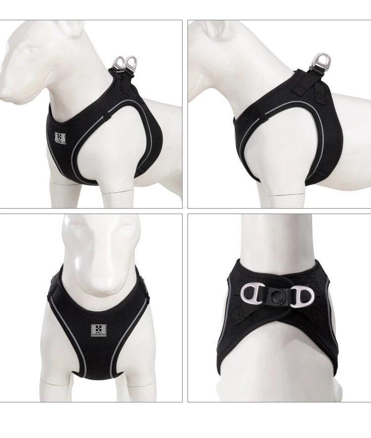 Get safer outdoor walks with this Adjustable Reflective Dog Harness and Leash Set. Ideal for small and medium dogs, it offers secure control, visibility, and comfort—perfect for Chihuahuas, Dachshunds and everyday pet walking.