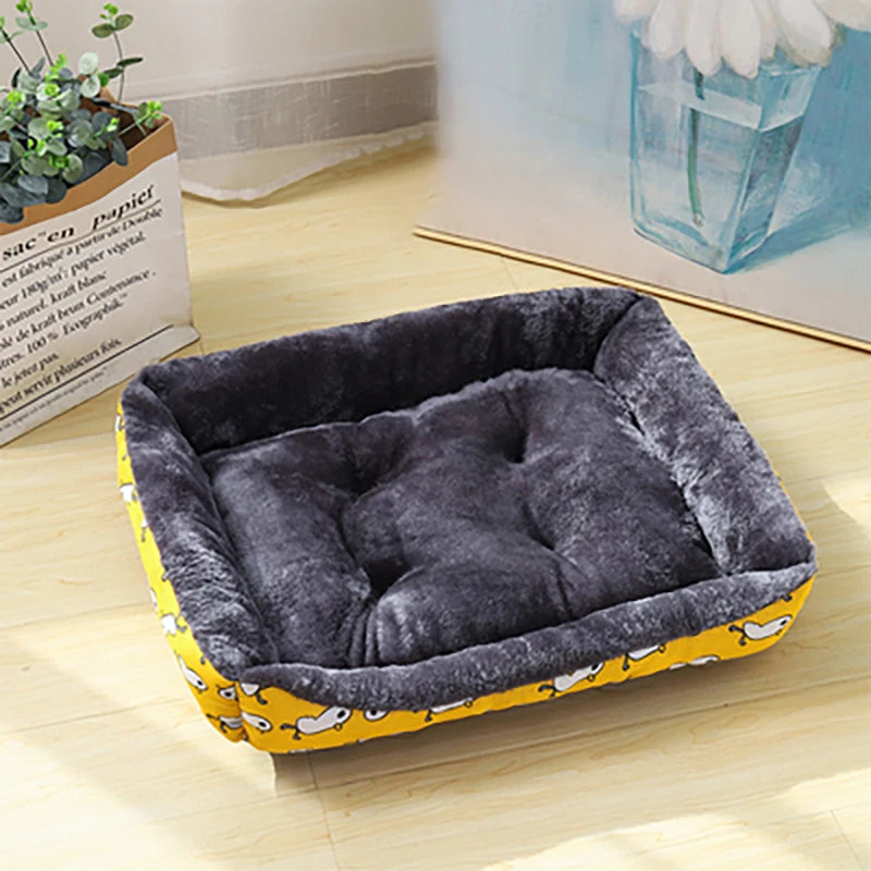 Give your pet warm comfort with this Winter Pet Bed Sofa Mat. Soft, cozy, and perfect for small to large pets, it offers a secure resting space for dogs and cats, keeping them relaxed, snug, and happy through every season.