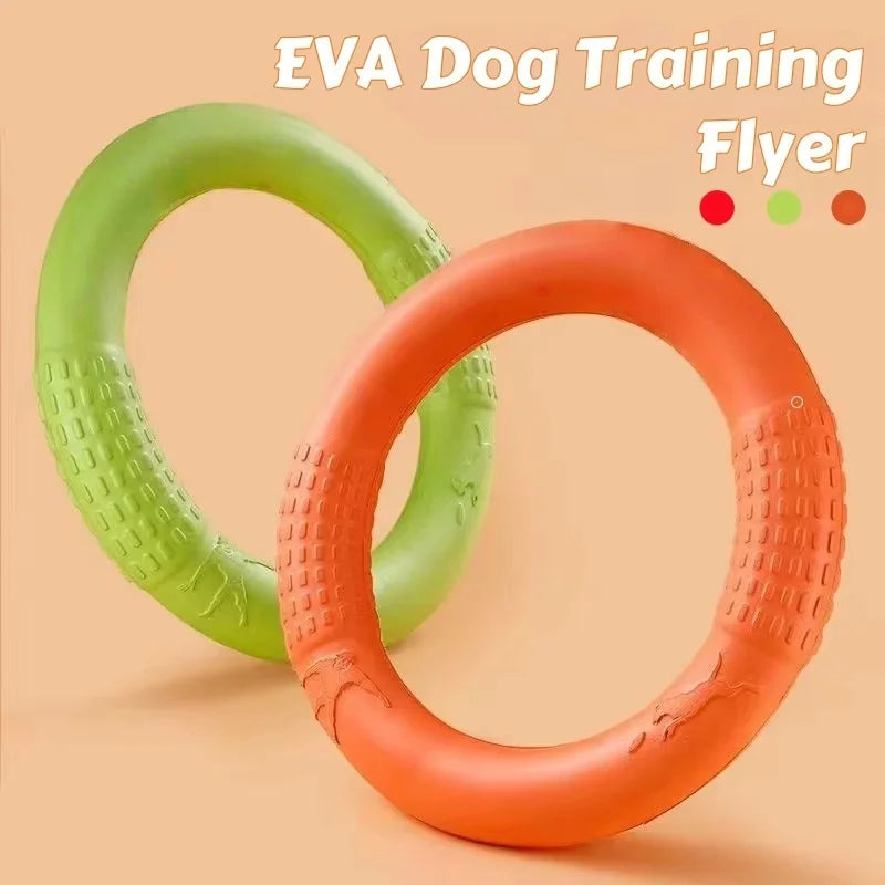 Make playtime active and safe with this Waterproof Floating EVA Dog Training Flyer. Chew‑resistant and lightweight, it works as a tug ring and flying disc, perfect for training, fitness and fun games on land or in water.