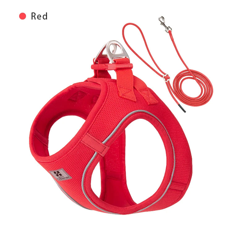 Get safer outdoor walks with this Adjustable Reflective Dog Harness and Leash Set. Ideal for small and medium dogs, it offers secure control, visibility, and comfort—perfect for Chihuahuas, Dachshunds and everyday pet walking.