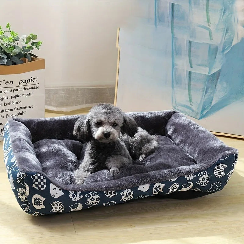 Give your pet warm comfort with this Winter Pet Bed Sofa Mat. Soft, cozy, and perfect for small to large pets, it offers a secure resting space for dogs and cats, keeping them relaxed, snug, and happy through every season.