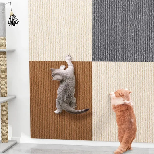 Let your cat scratch naturally while protecting your sofa and walls. PLOVG is a self-adhesive, trimmable DIY scratch protector that supports healthy claw sharpening and keeps your home calm, clean and damage-free.