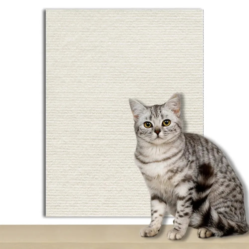 Let your cat scratch naturally while protecting your sofa and walls. PLOVG is a self-adhesive, trimmable DIY scratch protector that supports healthy claw sharpening and keeps your home calm, clean and damage-free.