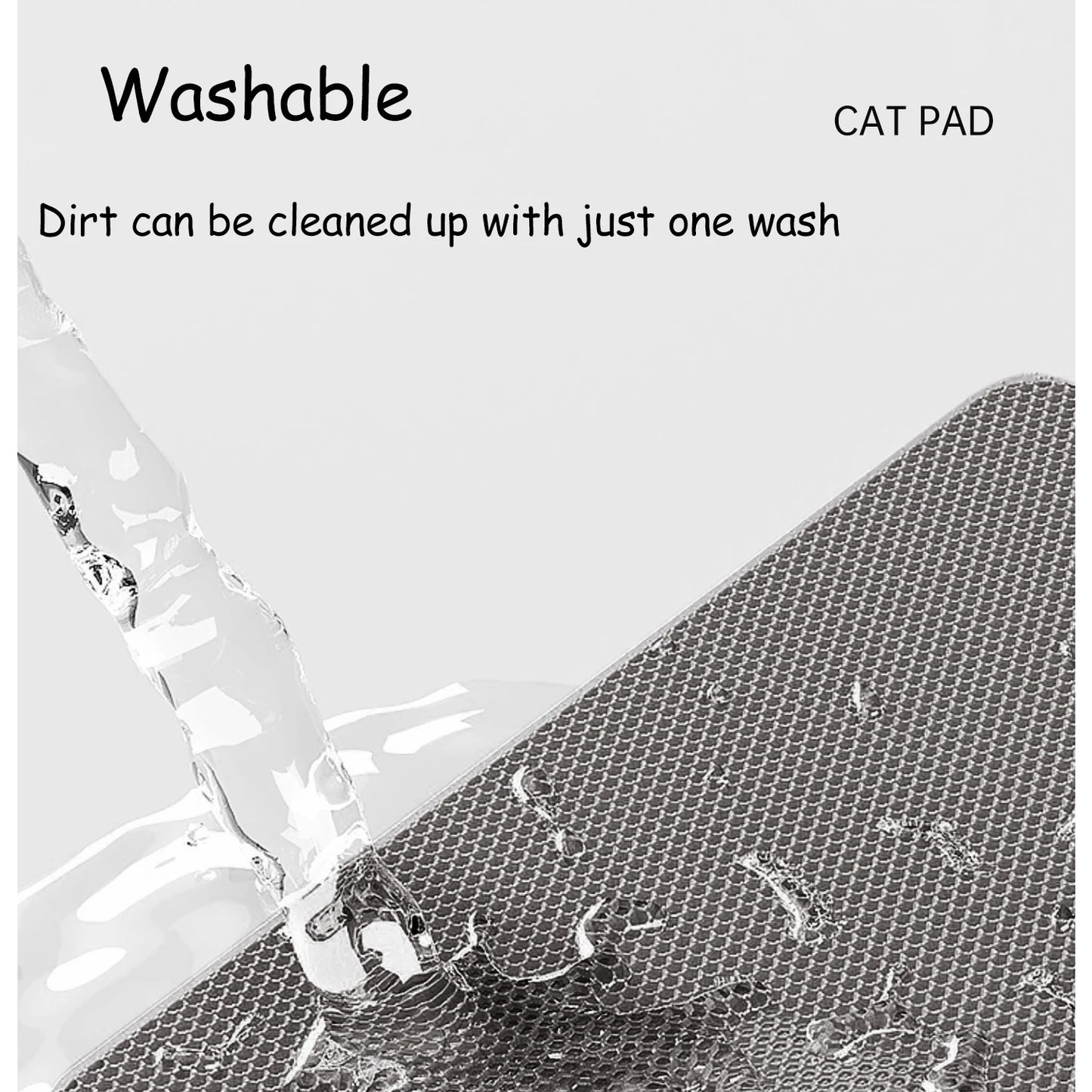 eep your home a sanctuary of comfort. This premium double-layer mat gently traps litter, keeping paws clean and floors pristine. Waterproof, non-slip, and durable—because your cat deserves the best and you deserve a mess-free, beautiful home. 🐾✨