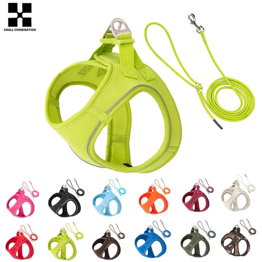 Get safer outdoor walks with this Adjustable Reflective Dog Harness and Leash Set. Ideal for small and medium dogs, it offers secure control, visibility, and comfort—perfect for Chihuahuas, Dachshunds and everyday pet walking.