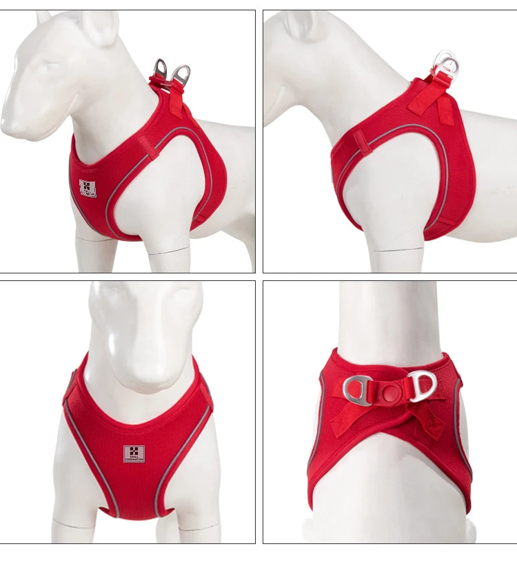 Get safer outdoor walks with this Adjustable Reflective Dog Harness and Leash Set. Ideal for small and medium dogs, it offers secure control, visibility, and comfort—perfect for Chihuahuas, Dachshunds and everyday pet walking.