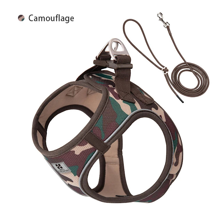 Get safer outdoor walks with this Adjustable Reflective Dog Harness and Leash Set. Ideal for small and medium dogs, it offers secure control, visibility, and comfort—perfect for Chihuahuas, Dachshunds and everyday pet walking.