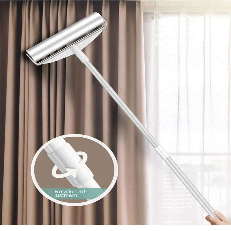 Say goodbye to pet hair and reclaim the comfort of your home. With a 124cm extendable handle, clean sofas and carpets effortlessly and without back pain. Essential for pet owners in the UK and EU who want a spotless home and more time to love their pets.
