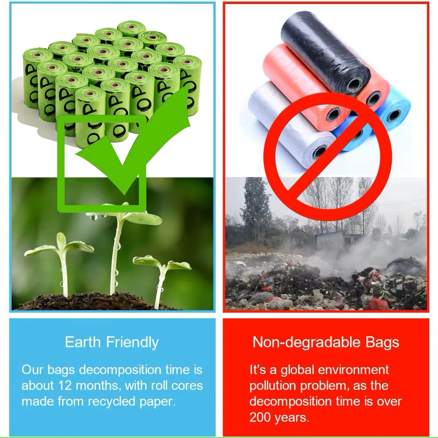 Fragrant walks, beloved planet. 🌸 Our biodegradable PPE bags combine the freshness of lavender with maximum leak-proof resistance. Safety and ethics for your pet and for Europe. Make cleaning a moment of care. Secure your eco-friendly kit!