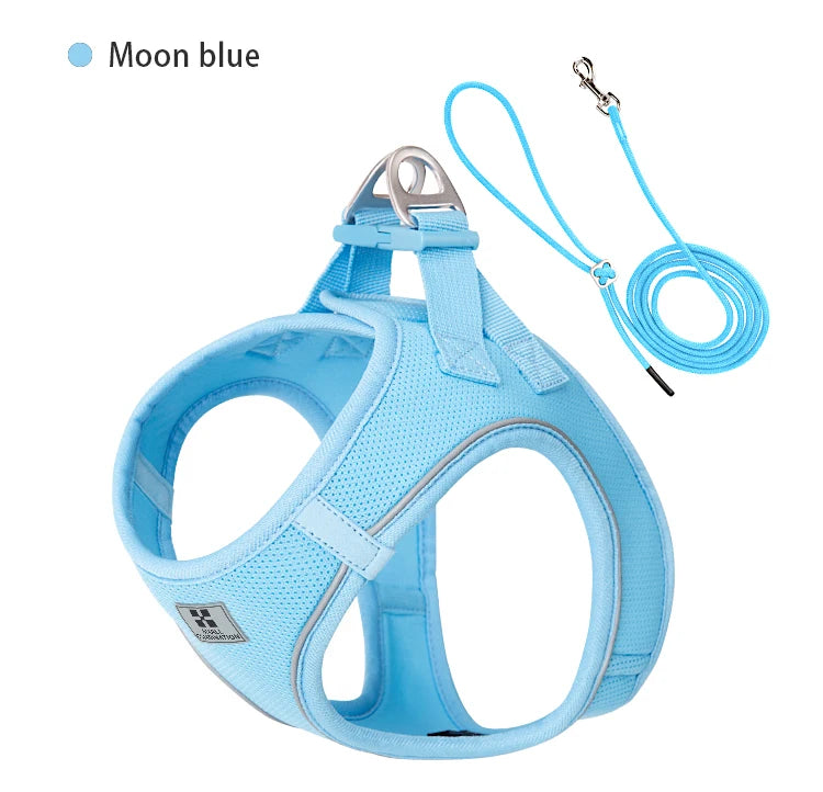 Get safer outdoor walks with this Adjustable Reflective Dog Harness and Leash Set. Ideal for small and medium dogs, it offers secure control, visibility, and comfort—perfect for Chihuahuas, Dachshunds and everyday pet walking.