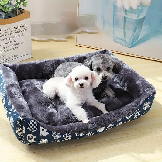 Give your pet warm comfort with this Winter Pet Bed Sofa Mat. Soft, cozy, and perfect for small to large pets, it offers a secure resting space for dogs and cats, keeping them relaxed, snug, and happy through every season.
