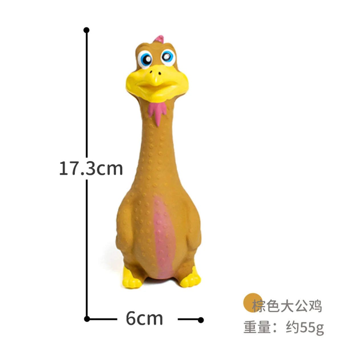 Pets Dog Toys Screaming Chicken Squeeze Sound Toy Rubber Duck Squeaky Chew Bite Resistant Toy Puppy Training Interactive