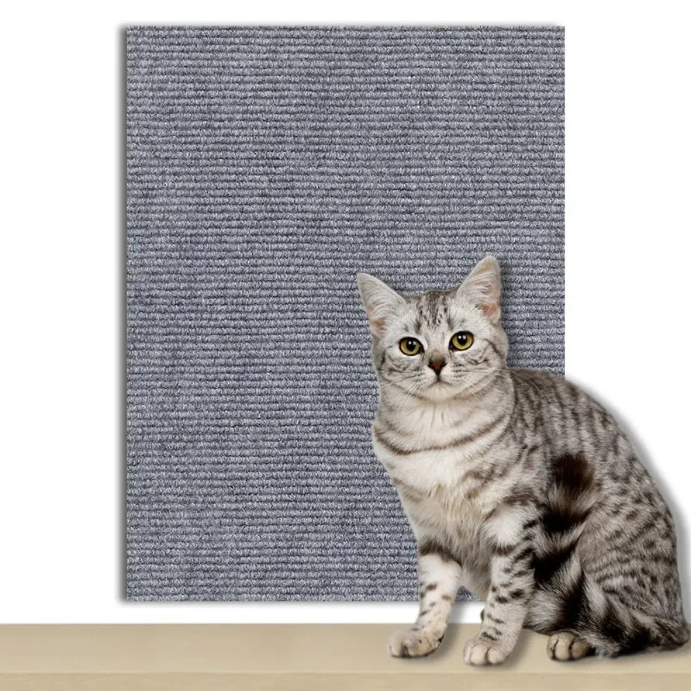Let your cat scratch naturally while protecting your sofa and walls. PLOVG is a self-adhesive, trimmable DIY scratch protector that supports healthy claw sharpening and keeps your home calm, clean and damage-free.