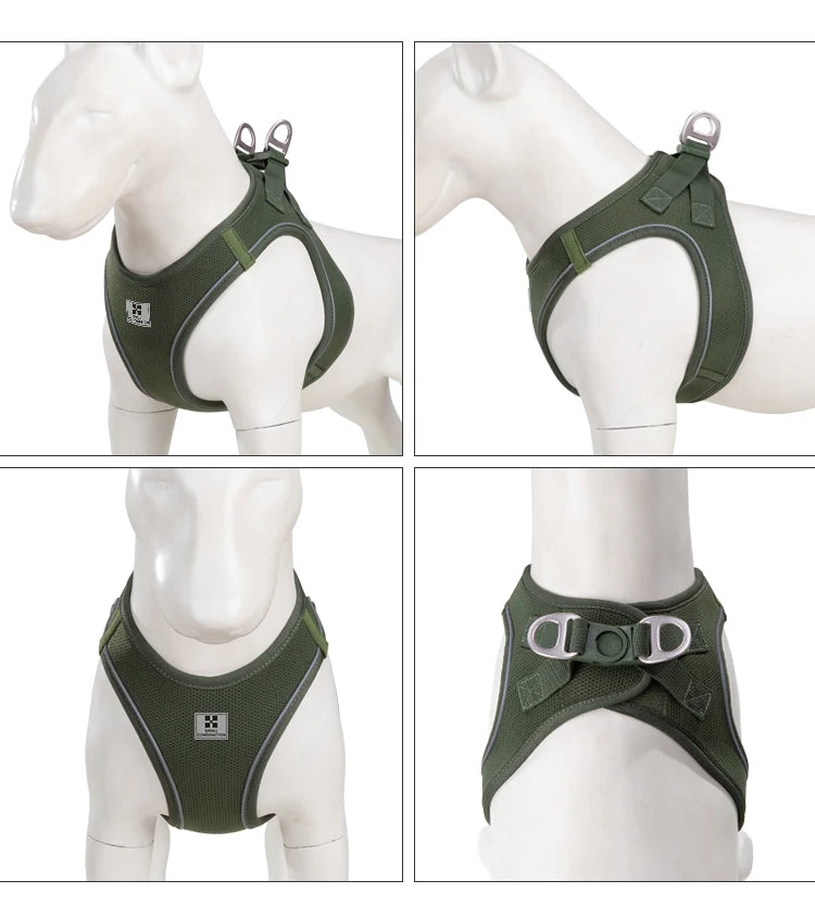 Get safer outdoor walks with this Adjustable Reflective Dog Harness and Leash Set. Ideal for small and medium dogs, it offers secure control, visibility, and comfort—perfect for Chihuahuas, Dachshunds and everyday pet walking.
