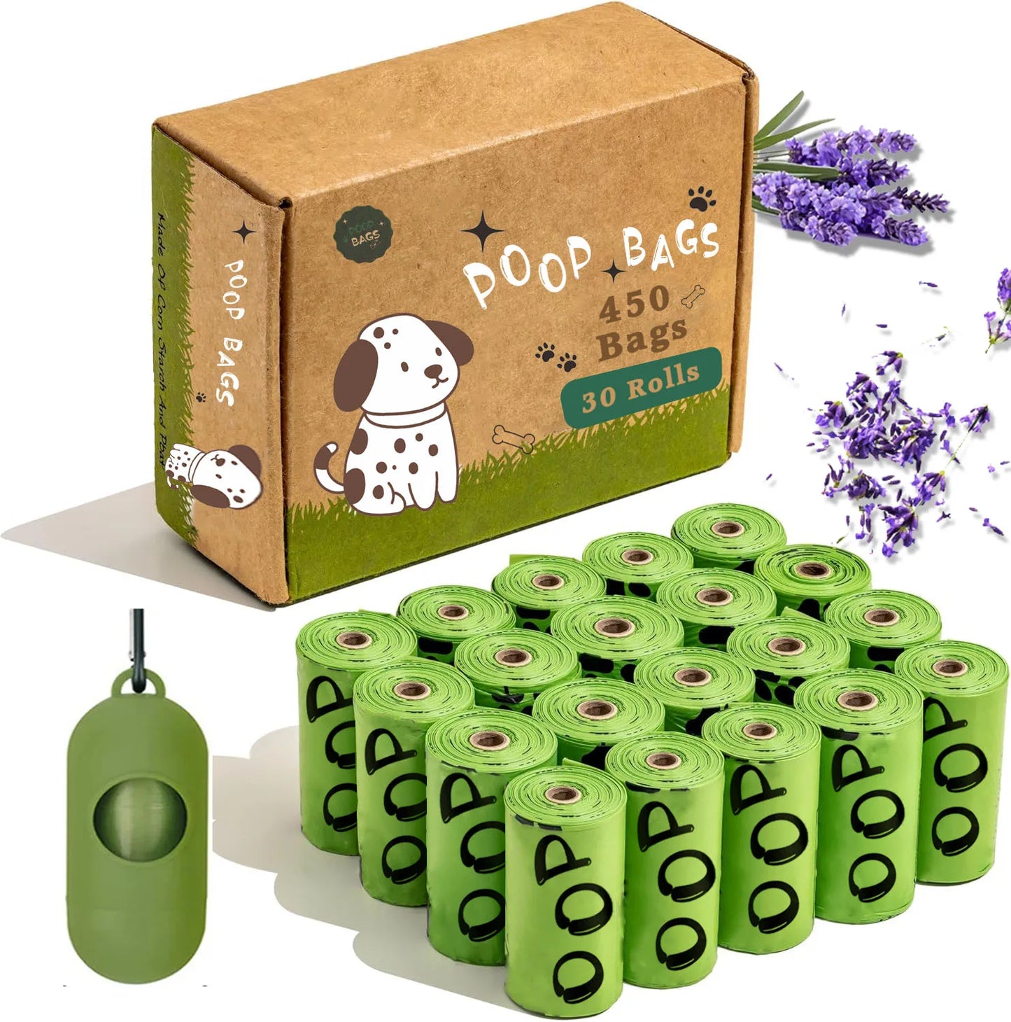 Fragrant walks, beloved planet. 🌸 Our biodegradable PPE bags combine the freshness of lavender with maximum leak-proof resistance. Safety and ethics for your pet and for Europe. Make cleaning a moment of care. Secure your eco-friendly kit!