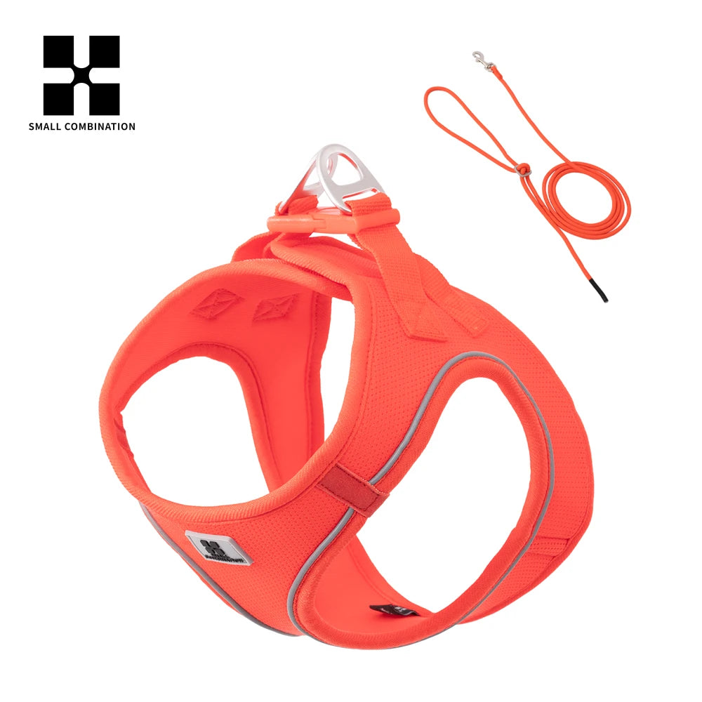 Get safer outdoor walks with this Adjustable Reflective Dog Harness and Leash Set. Ideal for small and medium dogs, it offers secure control, visibility, and comfort—perfect for Chihuahuas, Dachshunds and everyday pet walking.