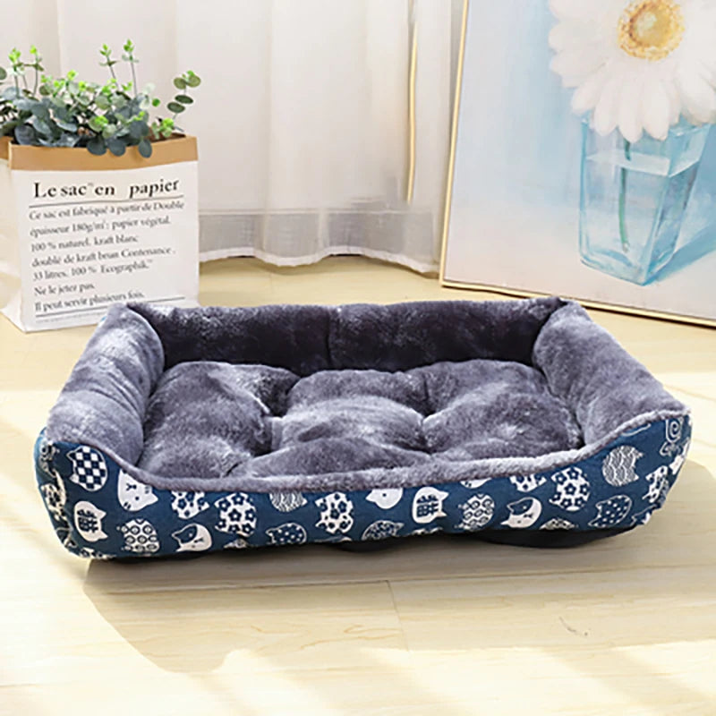 Give your pet warm comfort with this Winter Pet Bed Sofa Mat. Soft, cozy, and perfect for small to large pets, it offers a secure resting space for dogs and cats, keeping them relaxed, snug, and happy through every season.