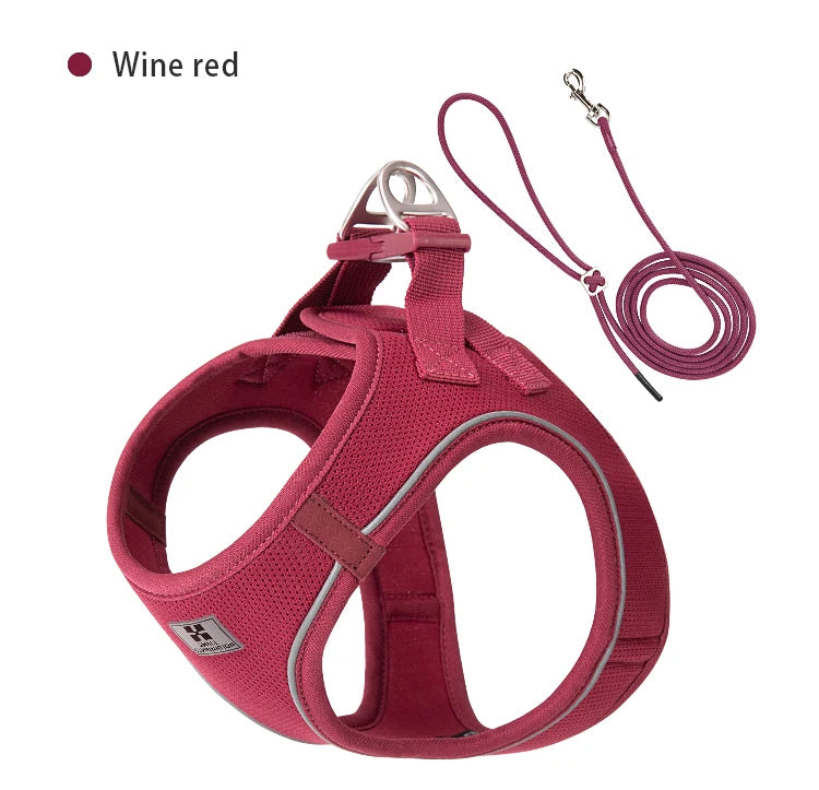 Get safer outdoor walks with this Adjustable Reflective Dog Harness and Leash Set. Ideal for small and medium dogs, it offers secure control, visibility, and comfort—perfect for Chihuahuas, Dachshunds and everyday pet walking.