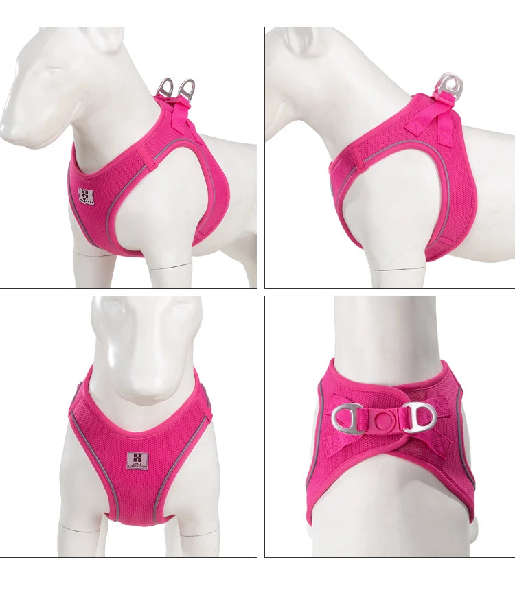 Get safer outdoor walks with this Adjustable Reflective Dog Harness and Leash Set. Ideal for small and medium dogs, it offers secure control, visibility, and comfort—perfect for Chihuahuas, Dachshunds and everyday pet walking.