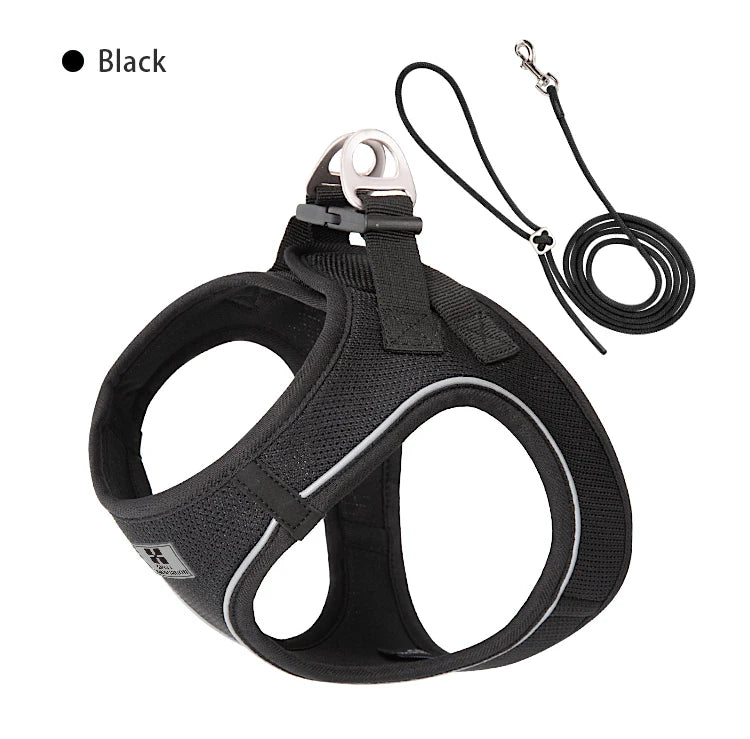 Get safer outdoor walks with this Adjustable Reflective Dog Harness and Leash Set. Ideal for small and medium dogs, it offers secure control, visibility, and comfort—perfect for Chihuahuas, Dachshunds and everyday pet walking.
